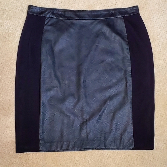 Natori | Skirts | Nwt Natori Faux Leatherknit Pencil Skirt | Poshmark